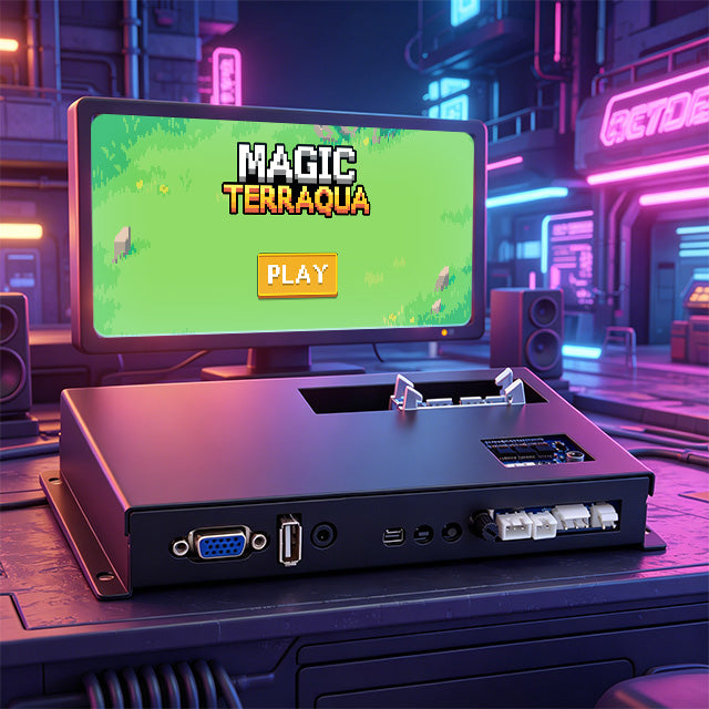 Premium Retro Game Box Smooth Performance 4k Support